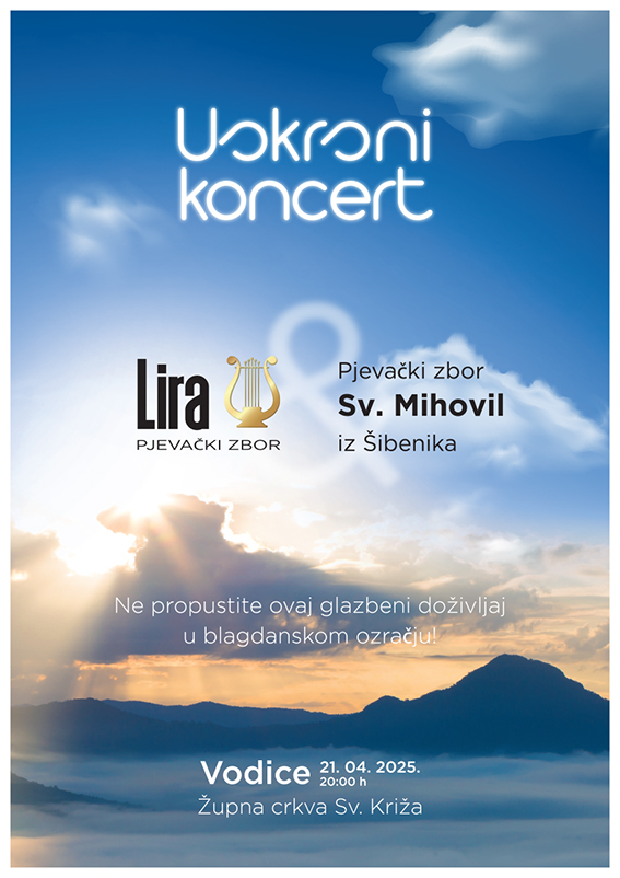 Uskrsni koncert - Pjevački zbor Lira